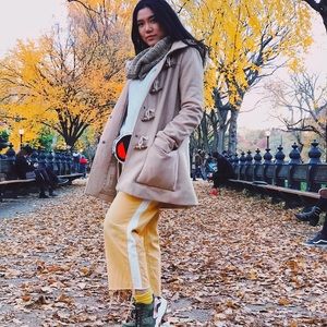 Brown japanese style coat